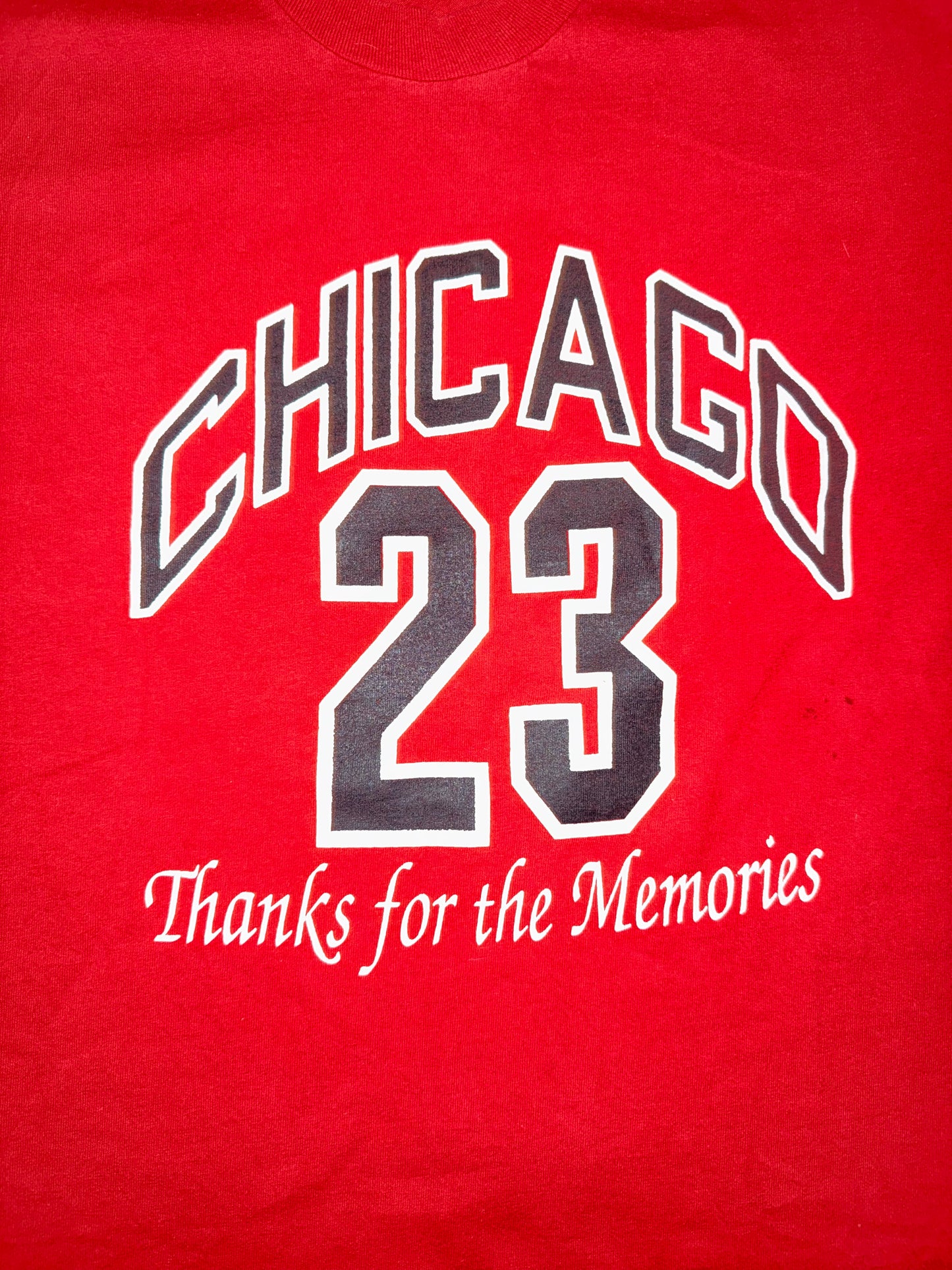 Vintage Chicago 23 T-Shirt - Thanks for the Memories